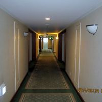 ホテル内の廊下