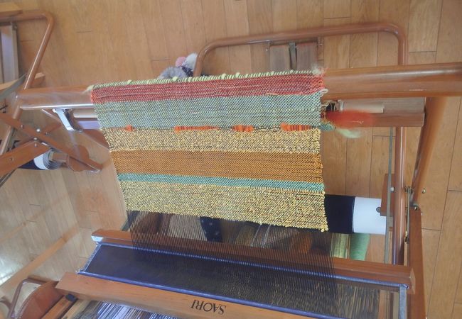 本格的にな織物も可能　さおり織りが出来る　【大阪府　和泉市　さおりの森】　