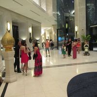 ロビーで生演奏