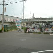 福島の市街地です