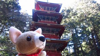 五重塔は無料で見れます