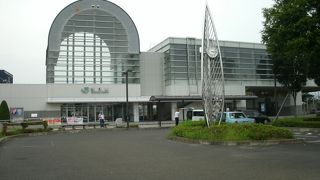 立派な駅舎です