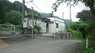 山の中の小駅