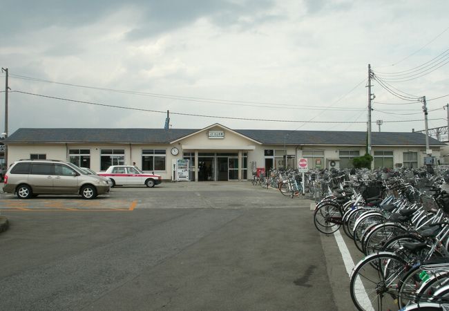 左沢線の分岐駅です