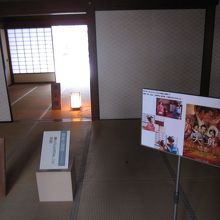 彦根藩主の居室。想像以上に質素です。