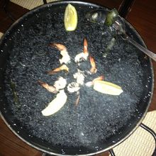 イカスミパエリア