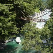 これぞ～絶景♪かずら橋