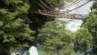 これぞ～絶景♪かずら橋