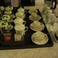 ティーセットについているお茶は流石、雲南省だけあって美味！