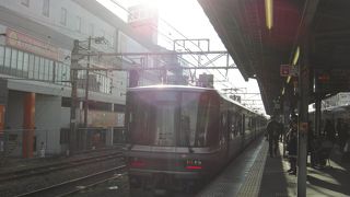 新快速が停まる便利な駅