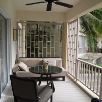 バルコニーも広々