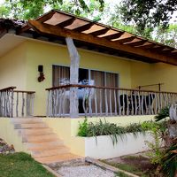 喫煙はベランダで可。フロントで可愛い貝の灰皿を貸してくれます