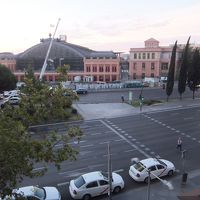 部屋からアトーチャ駅が見える