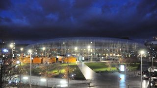 斬新なデザインのストラスブール駅