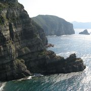 “鹿島断崖”を望む最高の景勝ポイント