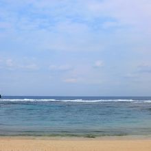 古宇利島の時計浜 です。