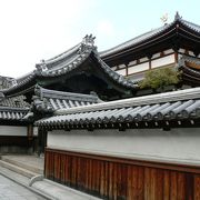 尼崎城築城にともない寺町へ移転した甘露寺（かんろじ）