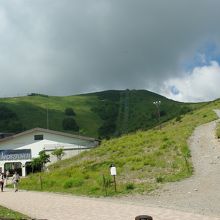ロープウェイの駅