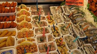 シーフードが美味しい