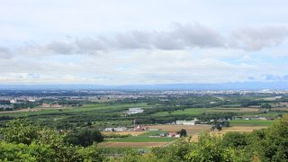十勝平野一望ここ