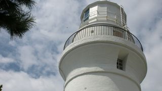 永田岬の先端に