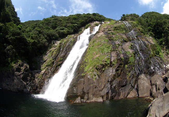 大川の滝と滝壺