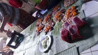 肉売場に圧倒された