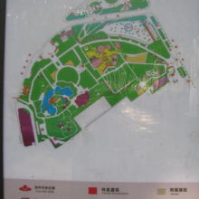 人民公園の地図