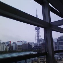 名古屋のテレビ塔がすぐ近くに！