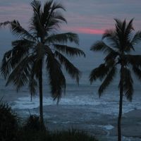 壮大なサンセットはお預け