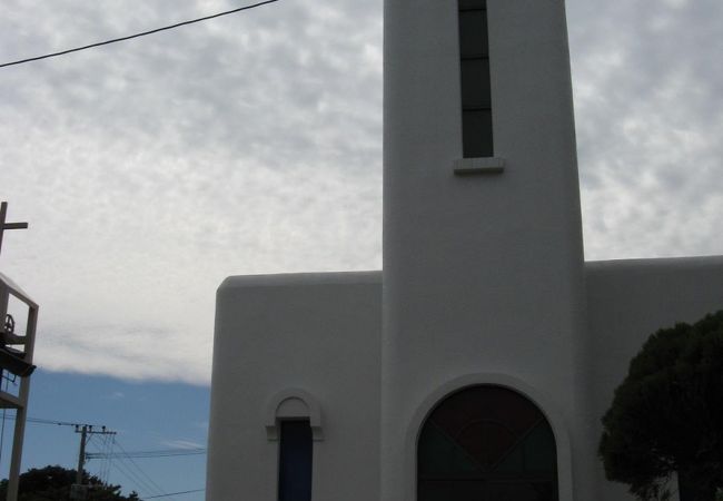 中通島の最北端のカトリック教会