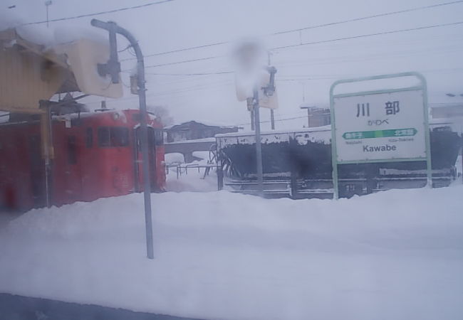 五能線の接続駅として有名です