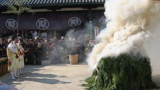 節分会はすごい人でした