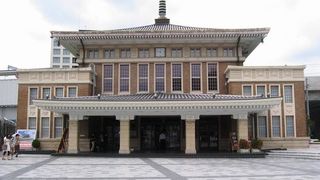 旧駅舎が活用されて良かった