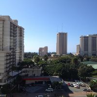 ホテル１１階から見える景色