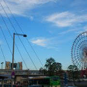 観覧車やコースターなど、大人も楽しめるミニ遊園地です。