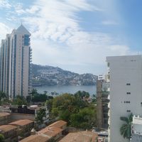 ビーチが少しだけ見えます