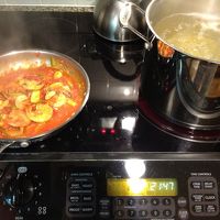 ２日に１度は自炊で料理を。