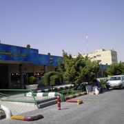 イスファハンの北バスターミナル（カーヴェ）はメインのバスターミナルだ。