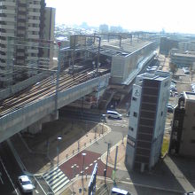 高架になり、踏切渋滞もなくなりました