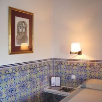 タイルが美しい室内。