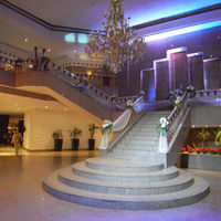 ロビーです。結婚式が行われていました。