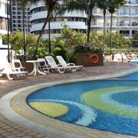 ホテルのプール