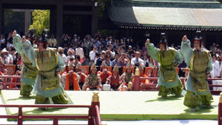 春秋の舞楽（明治神宮）