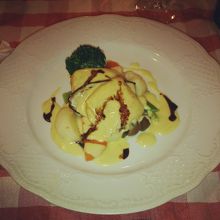 本日の魚料理(平目)