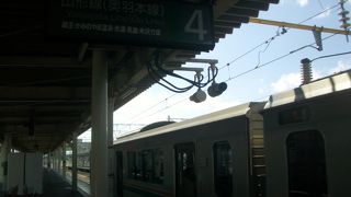 仙山線の終着駅です