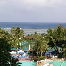 ＰＩＣのロビーからの風景