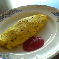 オムレツも美味でした！！ふっわふわ。