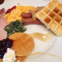 朝食ビュッフェは１７階