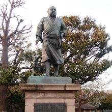 この場所に江戸幕府軍の陣地